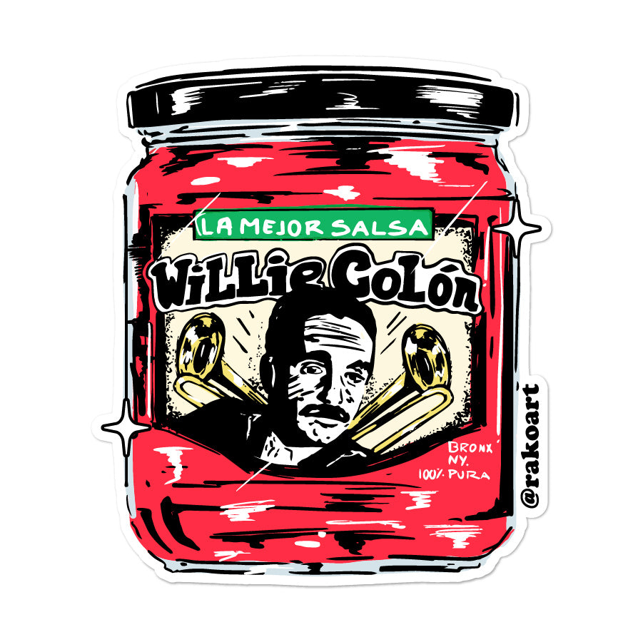 Salsa Willie Colón Sticker