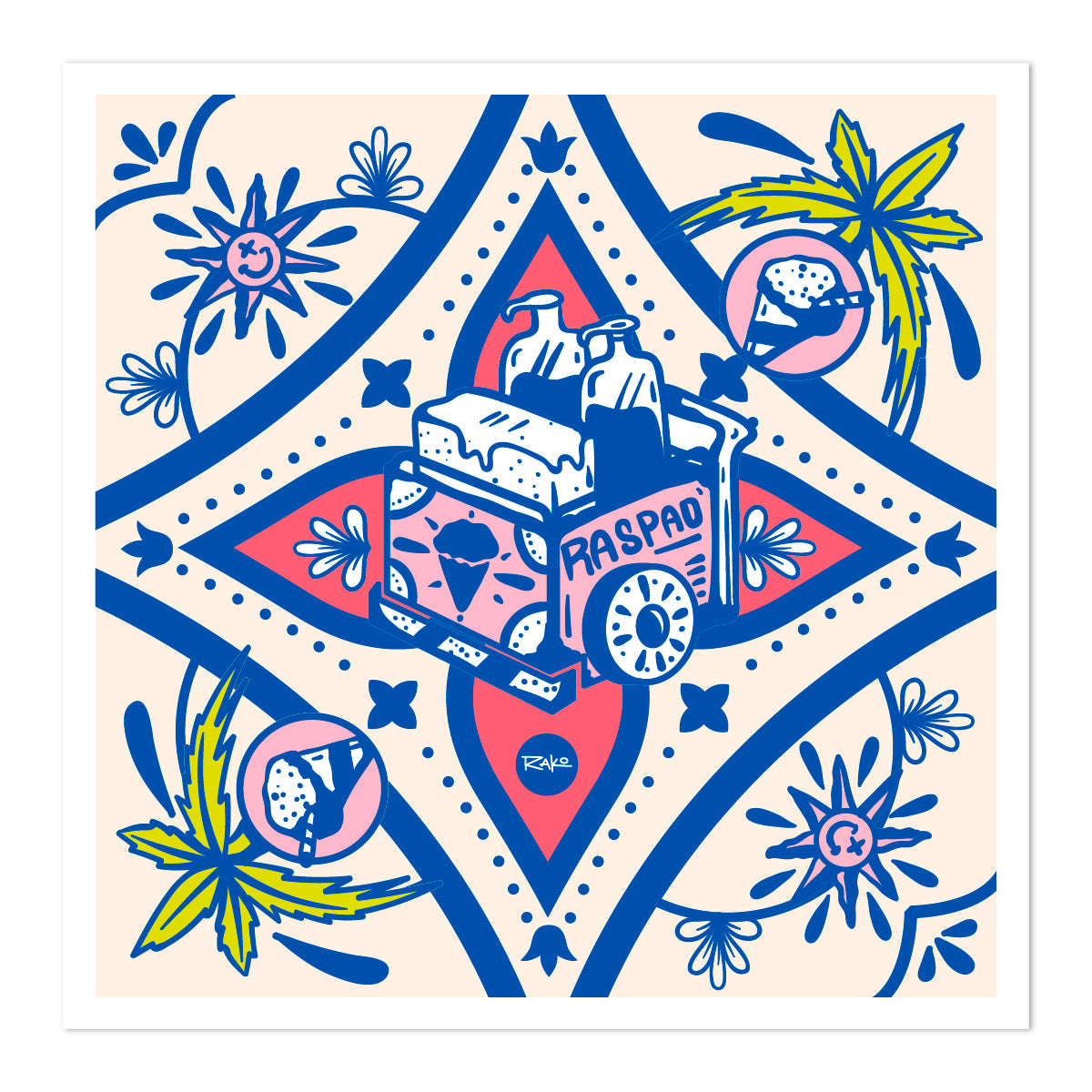 Mosaico Raspao