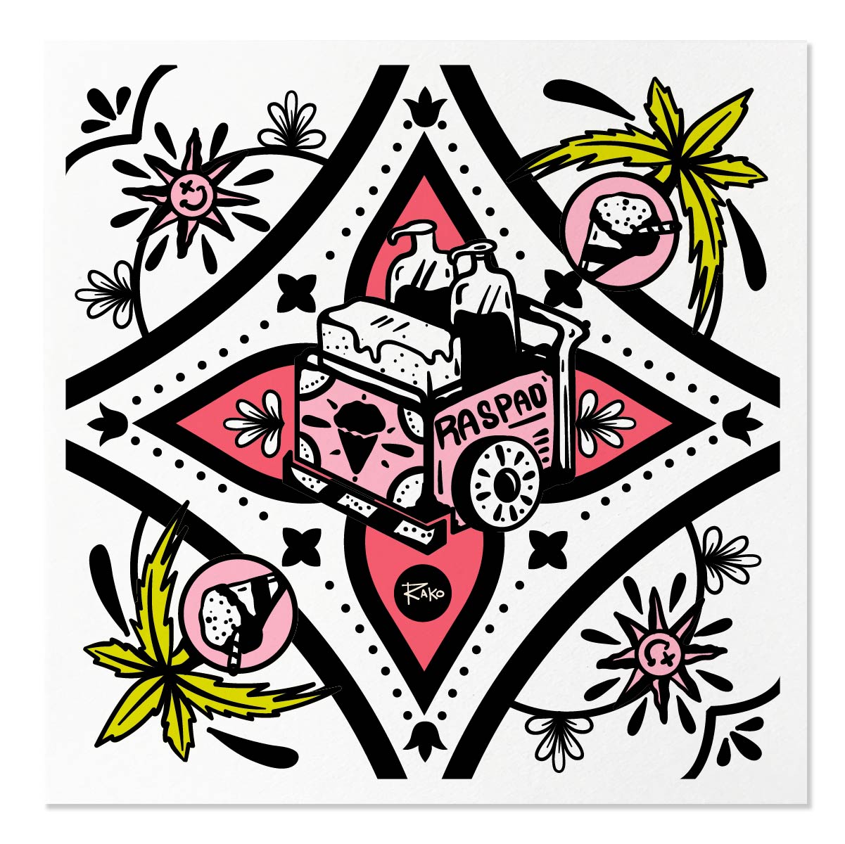 Mosaico Raspao