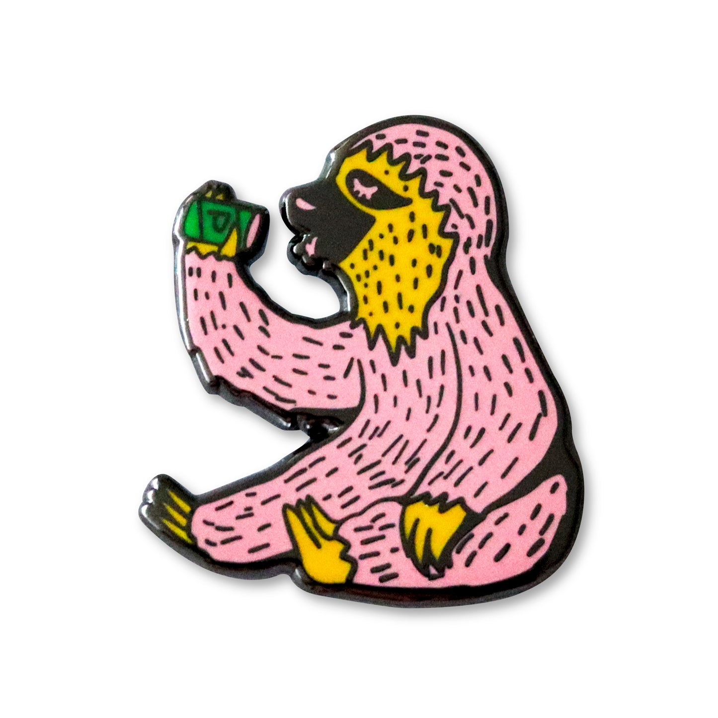 Drunk Sloth Pin