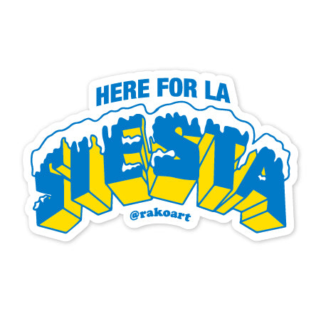 La Siesta Sticker