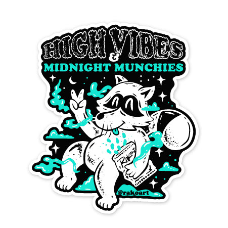 High Vibes Sticker