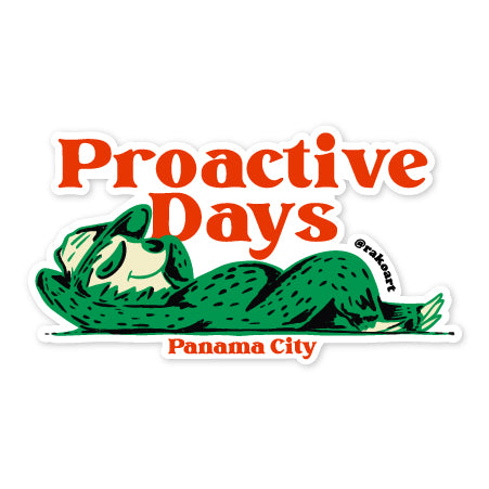 Proactive Days Sticker