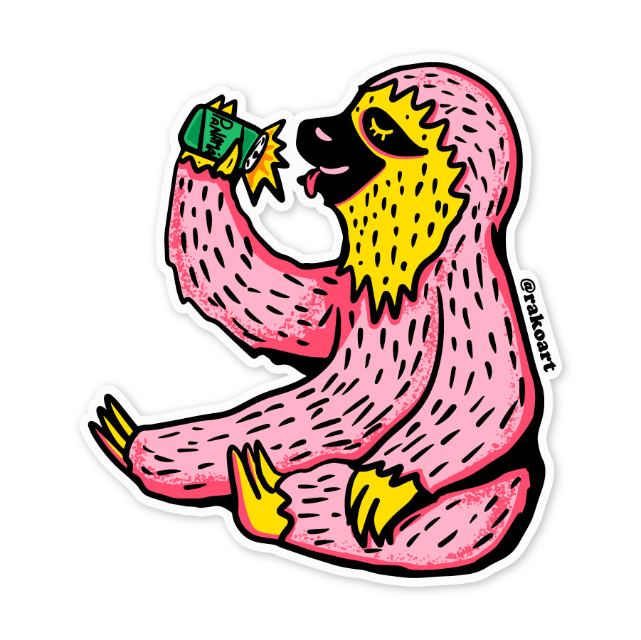 Sloth Sticker