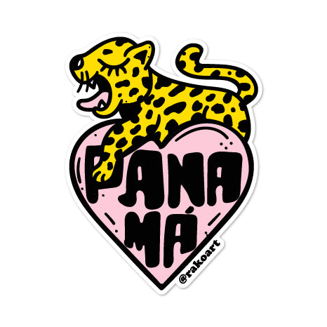 Jaguar Panama Sticker