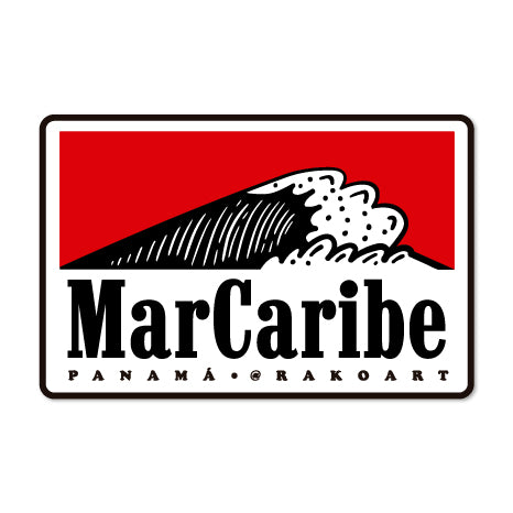 Mar Caribe Sticker